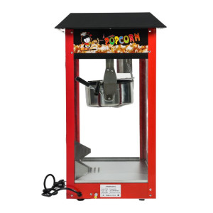Professional Popcorn Machine 1400 W — Stainless Steel Kettle