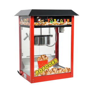 Professional Popcorn Machine 1400 W — Stainless Steel Kettle