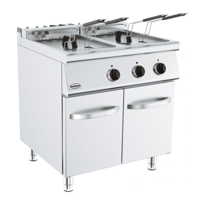 Friteuse Electrique sur Coffre - Série 700 - 2 x 18 L - CombiSteel