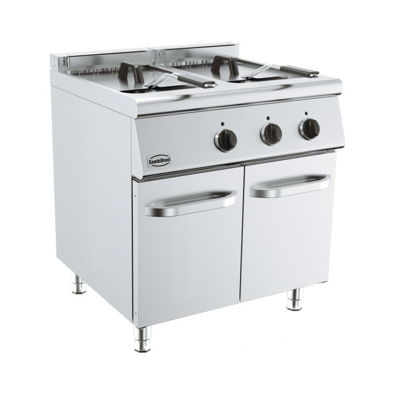 Friteuse Electrique sur Coffre - Série 700 - 2 x 10 L - CombiSteel