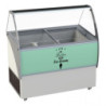 Eisvitrine - Statisch - 9 x 5 L - CombiSteel