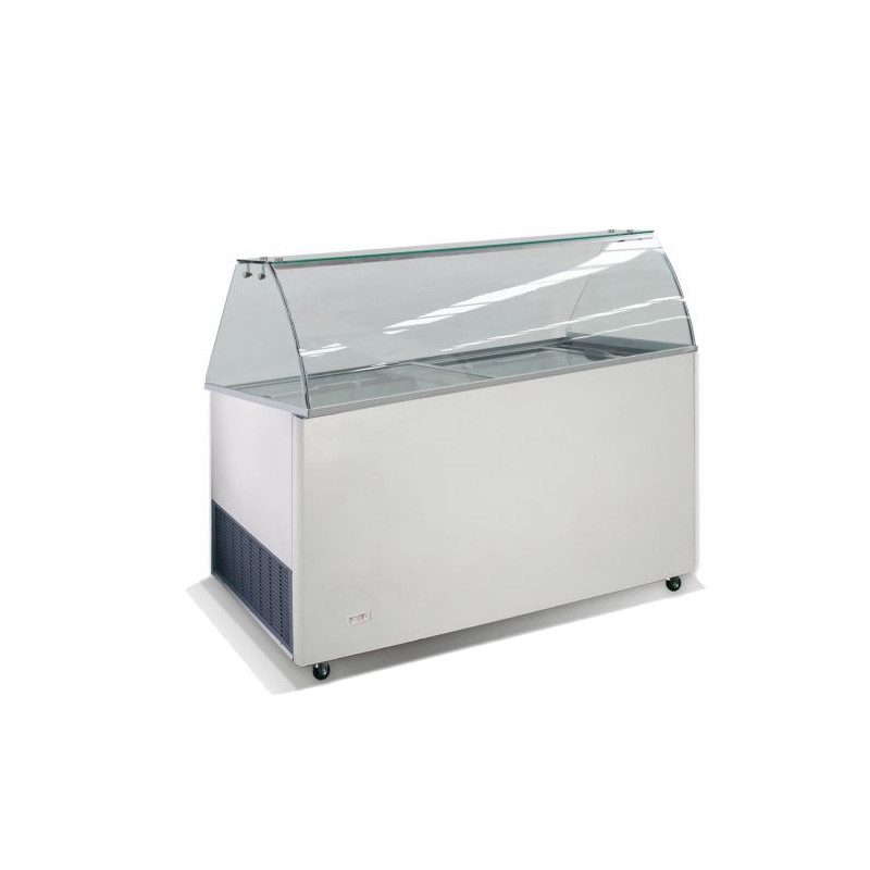 Eisvitrine - Statisch - 10 x 5 L - CombiSteel