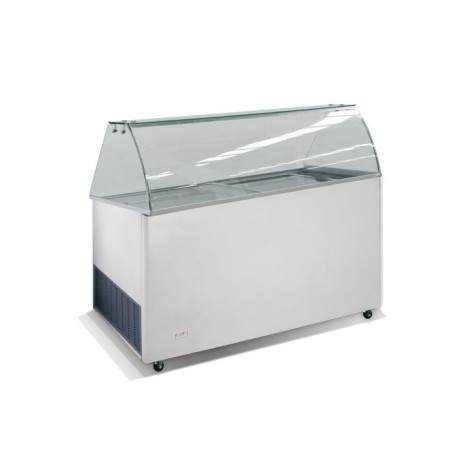 Eisvitrine - Statisch - 10 x 5 L - CombiSteel