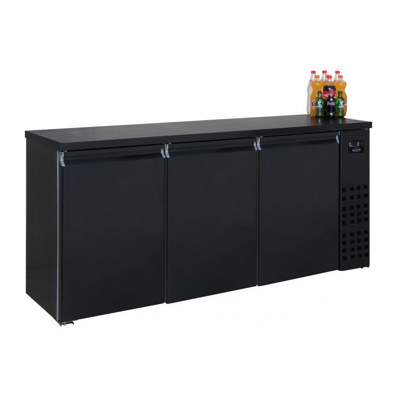 Refrigerated Back Bar with 3 Solid Doors - 500 L - CombiSteel