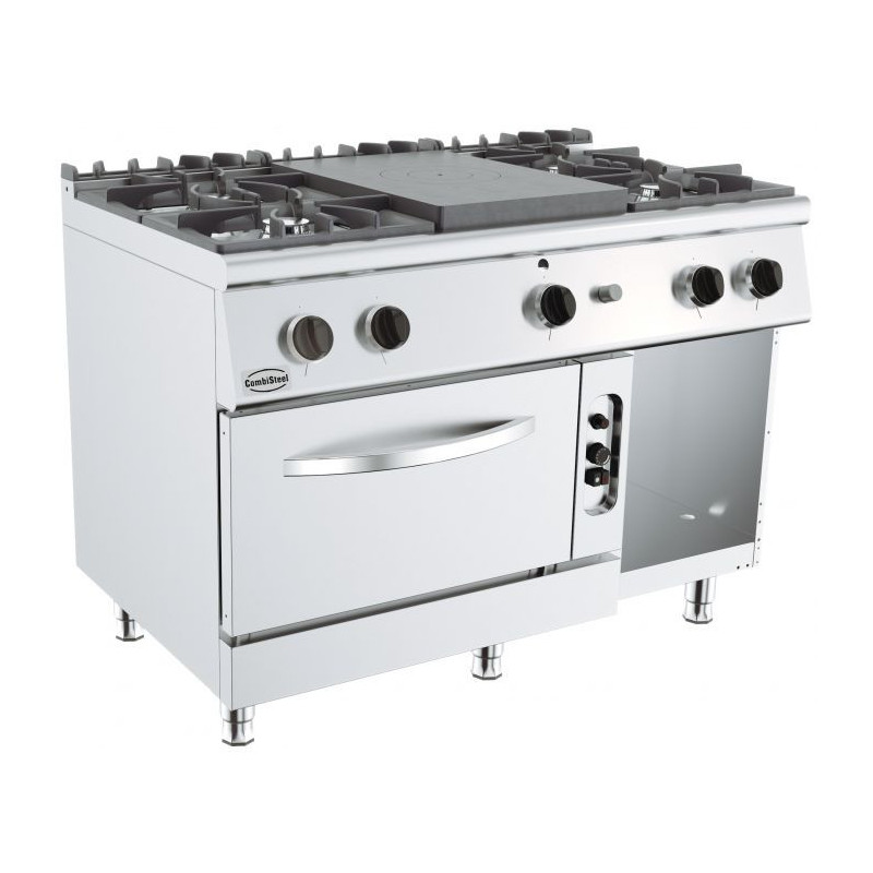 Professional Oven 700 - 4 Burners and Gas Oven - CombiSteel