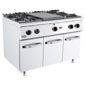 Professional Gas Stove 700 - 4 Burners - CombiSteel