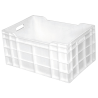 Vollkiste 60 L - 600 x 400 - Weiß - Gilac