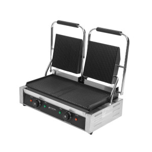 Grill Panini Double - Gerillte Platten - Dynasteel