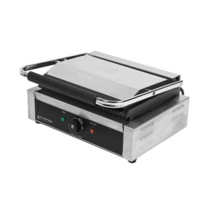 Grill Panini Pro 2200 W Gerillt 340x220 mm Inox