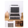Grill Panini Pro 2200 W Grooved 340x220 mm Stainless Steel