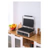 Grill Panini Pro 2200 W Gerillt 340x220 mm Inox