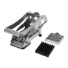 Semi-Professional Dynasteel Fry Cutter: easy and efficient cutting of fries in stainless steel