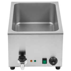 Bain-Marie Pro GN 1/1 20 L 1200 W Edelstahl mit Ablass