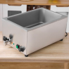 Bain-Marie Pro GN 1/1 20 L 1200 W Stainless Steel with Drain