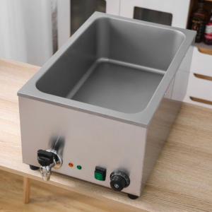 Professionelles Bain-Marie GN 1/1 mit Ablauf - Dynasteel