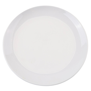 Round Melamine Plate Ø 17.7 cm White - Set of 10