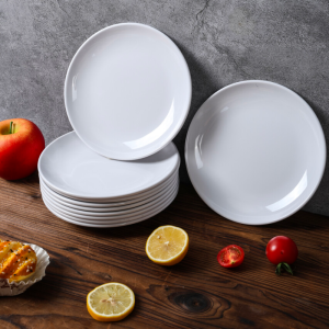 Round Melamine Plate - Ø 17.7 cm - Set of 10 - Dynasteel