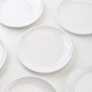 Round Melamine Plate - Ø 17.7 cm - Set of 10 - Dynasteel