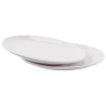 Round Melamine Plate Ø 17.7 cm White - Set of 10