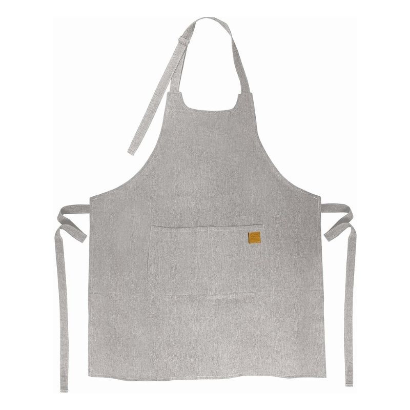 Tablier de Cuisine Mixte - Gris Marbré - 68 x 83 cm - Lacor