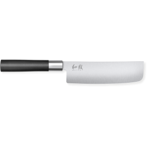 Nakiri Wasabi Black Knife 16.5 cm - Exceptional cutting quality, tradition and modernity, brand KAI.