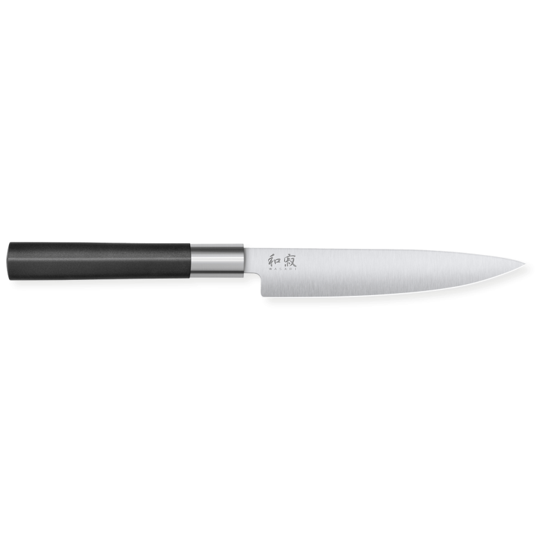 Universalmesser Kai Wasabi Black - L 15 cm: Schneidleistung und Benutzerkomfort