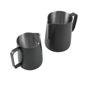 Black Stainless Steel Pitcher - 0.35 L - Dynasteel