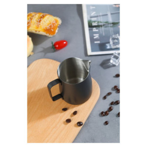 Black Stainless Steel Pitcher - 0.35 L - Dynasteel