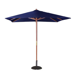 Navy Blue Square Parasol - L 2500mm - Bolero