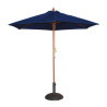 Round Navy Blue Parasol - H 3000mm - Bolero