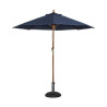 Navy Blue Round Parasol - L 2500mm - Bolero