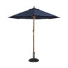 Parasol Rond Bleu Marine - L 2500mm - Bolero