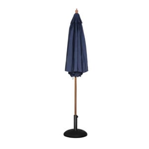 Parasol Rond Bleu Marine - L 2500mm - Bolero