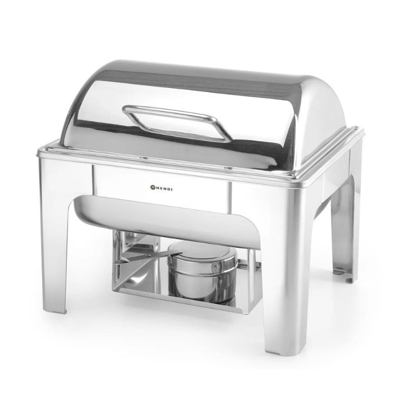 Chafing dish GN 1/2 polished mirror finish - Brand HENDI - Fourniresto