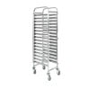 Edelstahl-Backleiter 16 Ebenen 600x400 | Dynasteel