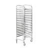 Gastronorm-Regal 15 Ebenen - GN 1/1 von Dynasteel: Optimierte professionelle Lagerung.