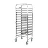 Gastronorm-Regal 15 Ebenen - GN 1/1 von Dynasteel: Optimierte professionelle Lagerung.