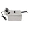 Professionelle Fritteuse 10 L 3000 W Edelstahl — Thermostat