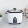 White Lacor Rice Cooker - Capacity 1.8L - 700W