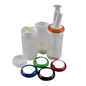 500 ml Portion Dispenser Kit - Set of 3: Precise dosing and fixed portions for an optimized kitchen