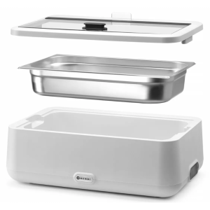 Chafing Dish UNIQ Weiß - GN 1/1 - 4 L | HENDI - Elegantes Design für Buffets und Catering