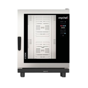 Four Mixte à Gaz Cook Master - 10 GN 1/1 Mychef : Performance et efficacité pour votre cuisine
