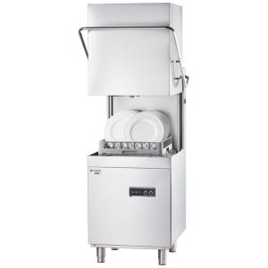 Elektromechanische Haubenspülmaschine mit Reinigungsmittelspender - 50 x 50 cm - Stalgast