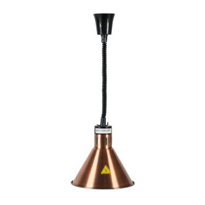 Conical Copper Heated Lamp Dynasteel - Optimal food preservation