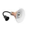 Dynasteel Copper Cone Heat Lamp - Optimal food maintenance