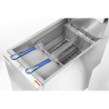 Gasfritteuse 23 L - Umschaltbar | Dynasteel - Einfache Wanne, Brenner, Propangas, Stadtgas | Gastronomie, Lieferung kostenlos