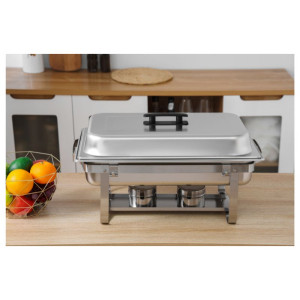 Chafing Dish 9 L - GN 1/1 Eco Dynasteel: keep your dishes warm