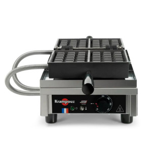 Professionelles Waffeleisen 3x5 Brüssel - Öffnung 180° - Leichte Reinigung