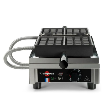 Professionelles Waffeleisen 3x5 Brüssel - Öffnung 180° - Leichte Reinigung