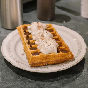 Professionelles Waffeleisen 3x5 Brüssel - Öffnung 180° - Leichte Reinigung
